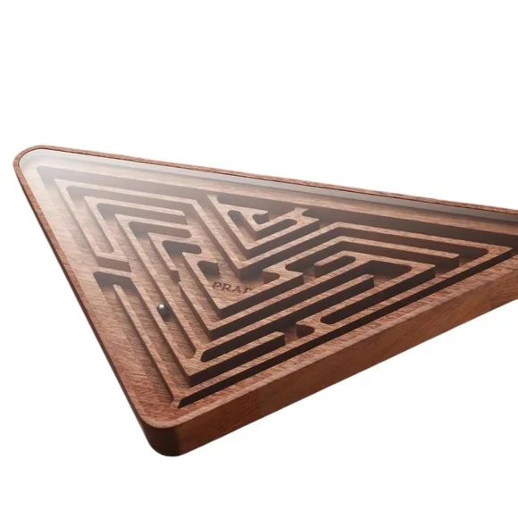 Prada Year of Dragon Wooden Maze Game with Scrolls NIB - Picture 11 of 11